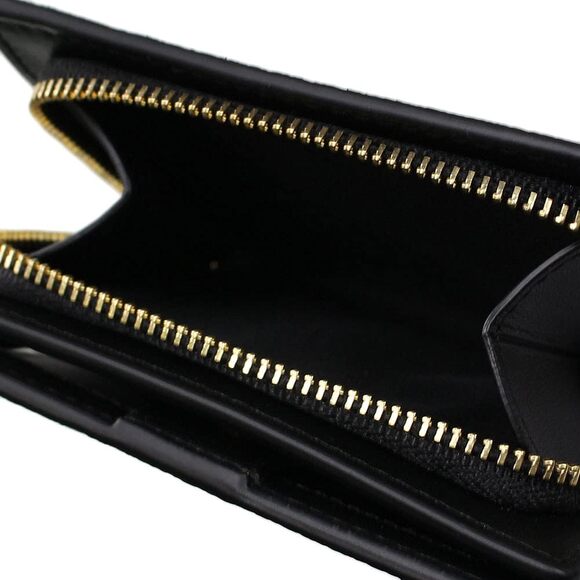 NWT Coach Signature Snap Wallet in Coated Canvas Brown Black - Picture 5 of 5